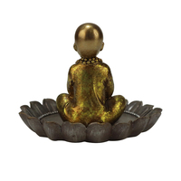Artisanat en résine personnalisé pour la fabrication de statues de Bouddha et de petits ornements, ornementation de la maison, fabricant de figurines personnalisées, récipient à bougies