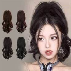 1P Daily <b>Curling</b> Volume High Tone Tone Trend Ware WFGKB0 Human Hair Extensions - Product Image 1