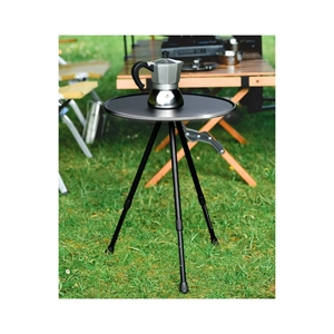 HISPEED 2023 Portable Outdoor <strong>Table</strong> <strong>Small</strong> and Round for Picnics and <strong>Camping</strong> - Product Image 6