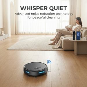 Aspirateur robot à eau et à sec en promotion pour le nettoyage des sols avec une puissance d'aspiration de 1000 Pa - Product Image 2