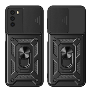Protector de cámara de ventana deslizante, funda de teléfono con soporte de anillo magnético para Motorola Moto G31 G41 G51 <span class=keywords><strong>G71</strong></span> 5G - Product Image 2