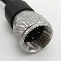 Connecteur mâle 3 broches WF16, étanche IP68, aviation, à visser, avec contacts plaqués or, usage industriel