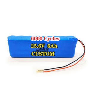 Colis Batterie Pack 24V 6000mAh 6Ah Rechargeable Lithium