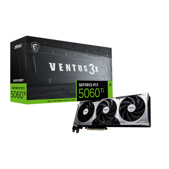Good Price MSI GeForce RTX5060 Ti 16G VENTUS 3X Gaming Graphics Card With 128-bit for PC Video Card