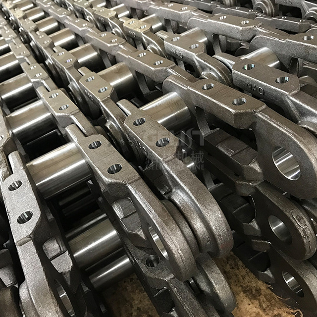 Non-standard Cable-stayed Bucket Conveyor Chain High Strength Precision Die Forging Clinker High Load Model SCD Diameter 32-44