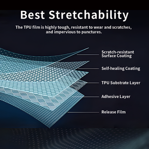 C5TOPFILM G85D 5 ans de garantie auto-réparation extensibilité protection de la peinture de voiture bon matériau TPU PPF <span class=keywords><strong>ForCar</strong></span> accessoires extérieurs - Product Image 5