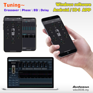 2025 Nuevo EQ de 31 bandas Construido en BT5.0 60W 6CH <span class=keywords><strong>DSP</strong></span> Amplificador Procesador de <span class=keywords><strong>audio</strong></span> con amplificador 4CH Amplificador - Product Image 4