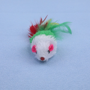 Colorful plush <b>mouse</b> <b>cat</b> <b>toy</b>, perfect for self-entertainment, scratching and biting, realistic plush <b>mouse</b>, a must-have <b>cat</b> <b>toy</b>. - Product Image 2