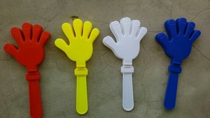 Clapet à main multi-couleurs Noisemakers Clapet en plastique Événements sportifs Cheers Ball Dance Basketball Noisemakers Party Favors - Product Image 6