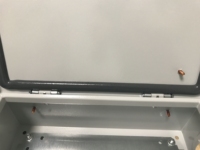 Boîtier de distribution extérieur en acier IP65 pour électronique et instruments