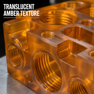 Piezas de Plástico de Ingeniería PEI Mecanizadas por CNC de Alta Precisión y Alta Temperatura, OEM - Product Image 4