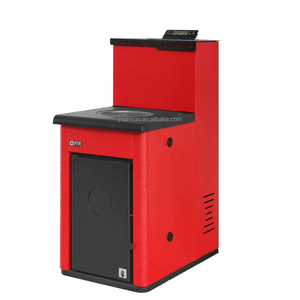 Estufa de Pellets para Sala de Estar, Uso en Exteriores, Funcionamiento Silencioso, Combustión Limpia, Calefacción 180-200, 19.5 Kw, Ecológica - Product Image 1