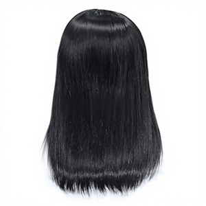 Perruque Bandeau en Soie Glacée Cheveux Remy Couleur Naturelle Longueur Moyenne à Longue, Peut Être Permanente et Teinte, Densité 150%, Pour Usage Quotidien Féminin - Product Image 4