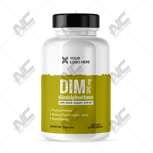 Cápsulas naturales DIM (como diindolilmetano) de India Precio al por mayor Suplementos dietéticos sanitarios de alta calidad - Product Image 1