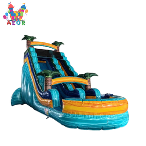 Aeor Nhà Bounce Chất Lượng Cao Nhà Sản Xuất Trượt Bơm Hơi Nước Để Bán Trượt Nước Hồ Bơi Trượt Bơm Hơi Hồ Bơi - Product Image 3