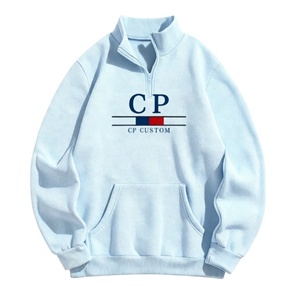 <span class=keywords><strong>Felpa</strong></span> <span class=keywords><strong>con</strong></span> Cappuccio Personalizzata <span class=keywords><strong>con</strong></span> Logo, Casual, da Golf, Manica <span class=keywords><strong>Lunga</strong></span>, Leggera, <span class=keywords><strong>con</strong></span> <span class=keywords><strong>Zip</strong></span> 1/4, per Uomo - Product Image 2