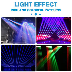 Luz Móvil de Cabeza con Haz de Luz LED RGBW de 10 Ojos y 40W para Discotecas, Bares, DJ y Escenarios - Product Image 3