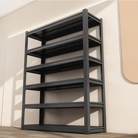 Étagère de stockage en fil métallique Shibang à 5 niveaux, capacité de charge de 150 kg, pour entrepôt, en acier