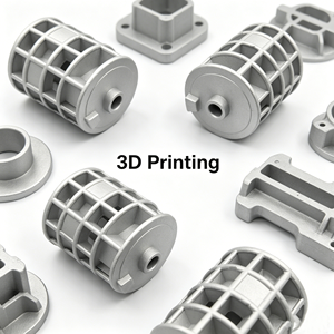 Servicio de Impresión 3D en Metal Personalizado, Piezas de Aleación de Aluminio, Acero Inoxidable y Titanio, Prototipos Industriales de Alta Precisión - Product Image 6