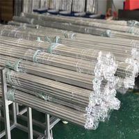 Barre ronde en aluminium 6061 T6, diamètre 10-300 mm, haute résistance, prix d'usine, pour pièces usinées CNC