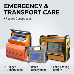 LTV04 Medical Ventilator <strong>Price</strong> ICU Portable Aid Emergency Oxygen Ventilators Respirator for Hospital Clinics - Product Image 3