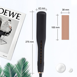 Lisseur professionnel pour cheveux, fer plat 130-230°C, double usage pour lisser et boucler les cheveux - Product Image 4