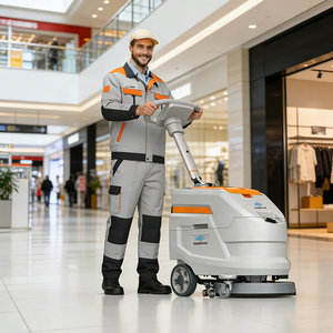 HANGCHA High Efficiency Foldable Handle <b>Walk</b> Behind Floor <b>Machine</b> With CE Certified for Commercial Use High Ef - Product Image 4