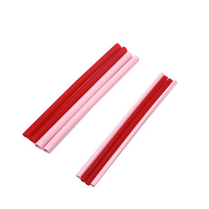 <b>Reusable</b> Silicone Heart Shaped Drink <b>Straw</b> - Product Image 6