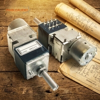 Potentiomètre audio motorisé rotatif MAPT0245R-A50K ALPS avec technologie à film de carbone, tolérance de 5 % pour amplificateur, arbre rond
