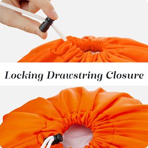 XL Travel <b>Laundry</b> <b>Bag</b>, Machine Washable Dirty Clothes Organizer with <b>Drawstring</b> Easy Fit a <b>Laundry</b> Hamper or Basket - Product Image 3