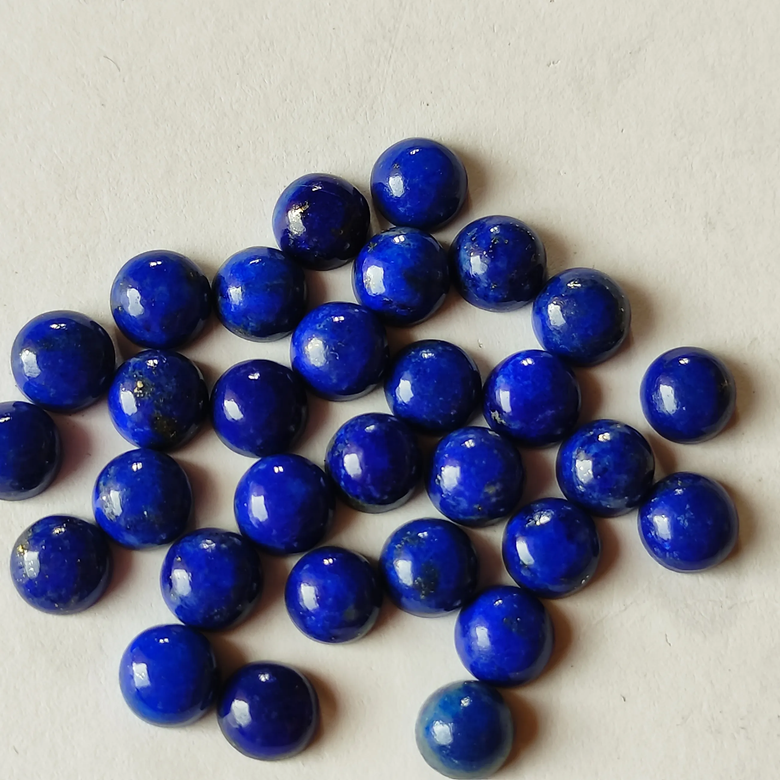 High Quality Blue Lapis Lazuli Gems Loose Wholesale Customizable Size And Shape Cut Cabochon Hexagon Stone Natural Lapis Lazuli