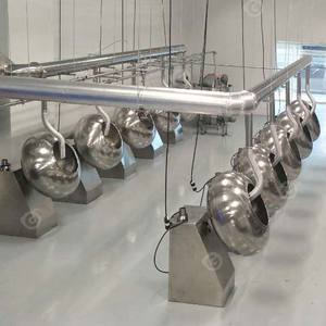 Mini Small Dates Peanut Sugar Chocolate Food Nut Drum Coated <b>Candy</b> Film Coating Pan <b>Machine</b> for Sale - Product Image 2
