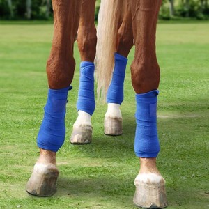 Horse Leg Bandages 200*12cm Polar Fleece Calves Protection Equestrian Supplies - Product Image 1