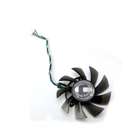 Kipas Pendingin 75MM FD8015U12S DC12V 0,5AMP 4PIN untuk Kipas Pendingin Kartu Video Grafis GTX560 GTX550Ti HD7850