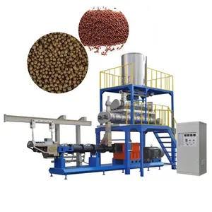 Fish Feed Pellet Machine Price Fish Food Extruder Production Line For Fish Feed Making Machine