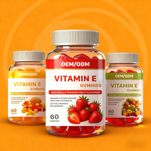 Gummies à la vitamine E OEM/ODM pour fournir de l'énergie et soutenir le système immunitaire chez les adultes (60 gummies/flacon) - Product Image 2