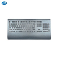 Kit de clavier mécanique de jeu personnalisé en aluminium usiné de haute précision, boîtier de clavier CNC, prototype de coque