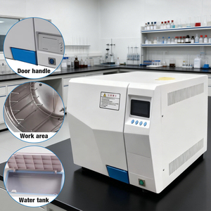 Autoclave <span class=keywords><strong>de</strong></span> Vapor <span class=keywords><strong>de</strong></span> Escritorio <span class=keywords><strong>de</strong></span> 24L con Recirculación <span class=keywords><strong>de</strong></span> Agua, Autoclave <span class=keywords><strong>de</strong></span> <span class=keywords><strong>Laboratorio</strong></span> con Esterilización y Secado - Product Image 4