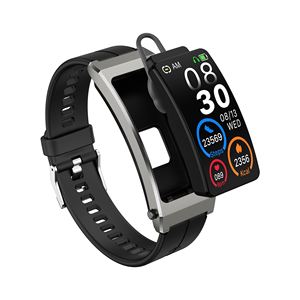 Nueva tendencia K13S Smartwatch Fitness Tracker BT Call Sport Ritmo cardíaco 2 en 1 <span class=keywords><strong>Talkband</strong></span> K13 Smart Band para Android e Ios - Product Image 6