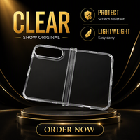 Nouvelle coque de téléphone transparente antichoc en verre trempé avec support magnétique pour 18 Duo
