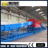 Horno de herramienta de tratamiento térmico de recocido brillante de fregadero continuo de China para recocido de metal