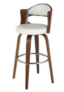 Tabourets <span class=keywords><strong>de</strong></span> <span class=keywords><strong>bar</strong></span> rotatifs réglables Tabourets <span class=keywords><strong>de</strong></span> <span class=keywords><strong>bar</strong></span> rembourrés en cuir PU à hauteur <span class=keywords><strong>de</strong></span> comptoir - Product Image 3