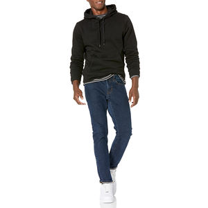 Sudaderas con capucha de hombro caído personalizadas de algodón 100% para hombre, jersey de gran tamaño, ropa de calle, sudaderas con capucha de alta calidad para hombre a la venta - Product Image 5