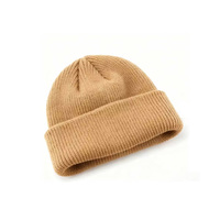 Gorros de Punto Unisex al por Mayor con Logotipo Personalizado, Gorros de Punto Acanalados de Diseño Sólido para Viaje