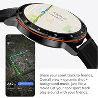 Montre connectée sportive Z520 2026, écran AMOLED HD de 1,45 pouce, GPS, appels Bluetooth, NFC, IP68, assistant vocal IA, réveil, unisexe