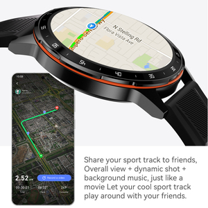 Z520 2026 นาฬิกาสมาร์ทวอทช์กีฬาใหม่ หน้าจอ HD 1.45 นิ้ว พร้อม GPS โทรผ่านบลูทูธ NFC IP68 คุณสมบัติ AI นาฬิกาฟิตเนสสำหรับผู้ชาย - Product Image 6