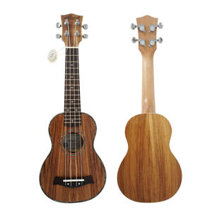 Aiersi marca hecha a mano Koa cuerpo soprano <span class=keywords><strong>ukelele</strong></span> 21 pulgadas de alta calidad <span class=keywords><strong>ukelele</strong></span> al por mayor marca personalizada China fábrica hecha <span class=keywords><strong>bajo</strong></span> precio - Product Image 4