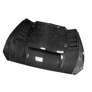 मूंग 2015 - 2017 के लिए संशोधित कार्बन फाइबर फाइबर फाइबर फ्रंट इंजन बोनट हुड वेंट्स - Product Image 2