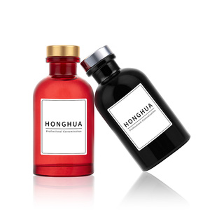 Bán Buôn Rỗng Đỏ Đen Vòng <span class=keywords><strong>Reed</strong></span> Khuếch Tán Chai 100Ml Hương Thơm Với Nút Chai - Product Image 2