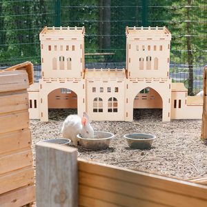 Énorme château de lapin <span class=keywords><strong>cachette</strong></span> <span class=keywords><strong>maison</strong></span> de lapin 5 maisons <span class=keywords><strong>cachette</strong></span> de lapin en bois adaptée à l'intérieur <span class=keywords><strong>maison</strong></span> de jouet de lapin et château de noix de <span class=keywords><strong>cachette</strong></span> - Product Image 6